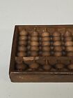 11 5  Japanese Chinese Antique Wooden Abacus Counting Math Tool Beads