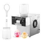 New Commercial Snowflake Ice Machine  Snow Cone Machine  Ice Shaver Slush Maker