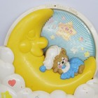 Vintage 1985 Fisher Price Teddy Beddy Bear Music Box Crib Toy 1281l