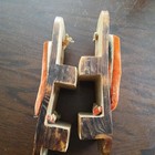 Vintage Wooded Japanese Geisha Shoes Geta Sandals Decor  - Box M -