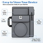 Travel Bag Storage Case Backpack For Starlink Gen 3 And All Accessories Outdoor