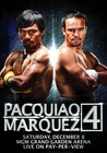 Manny Pacquiao Vs Juan Manuel Marquez 4 Boxing Fight Poster