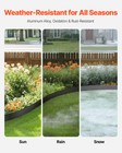 Metal Landscape Edging 10packs 60in Rust-resistant Bendable For Yard Garden