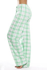 Women s 100  Cotton Plaid Pajama Pants  Jersey Knit Sleep And Lounge Pj Bottoms