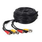 4x 100ft Security Camera Audio Video Power Cable Ccd Bnc Rca Cctv Dvr Wire Cord