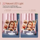 Hbn Makeup Mirror With Lights  1x 2x 3x Magnification With 10x Magnifying Mirror