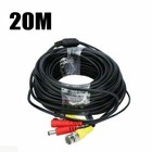 Security Camera Cable Bnc Extension Power Cord Cctv Surveillance Dvr Wire Us