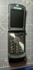 Motorola Razr Black Flip Cell Phone Vga Camera 4x Zoom Parts Only