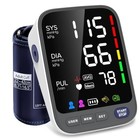 Blood Pressure Monitor Large Cuff 22-42cm Accurate Dual User 6 4 Inch Led