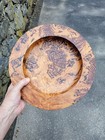 Tasmania Australia Eucalyptus Burl Turned Wood Bowl Artist Signed Petr Mahler
