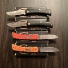 Case 4-pc Pocketknife Lot Manual Lockback Steel Clip Point Plain Edge  2 75