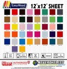 Siser Easyweed Htv Heat Transfer Vinyl - 12 x12  Sheet Iron On Heat Press - Sale