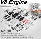 Toyan V8 Fs-v800 28cc Diy 4 Stroke 8 Cylinder Rc Nitro Engine Kit Supercharger