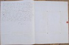 Slavery 1849 Letter  Elizabeth Storke Stratford Hall To Lawrence Washington Va