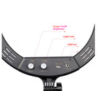 Fodoto 14  Led Bicolor Dimmable Ring Light With 7  Stand   Remote Control