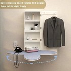 Wall Mount Ironing Board Cabinet built In Swivel Ironing Board With Mirror