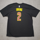 Adidas The Go To Tee T Shirt Mens Xl Black Cavaliers Irving Nba Store
