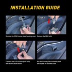 2x For Chevy Silverado Gmc Sierra 1500 2500 Led License Plate Light Assembly