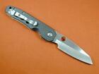 Spyderco Smock C240cfp Knife Black Carbon Fiber Plain Edge S30v Blade Authentic