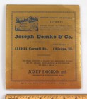 Vintage 1933 Slovakia Language Party Program Zivena Usa Chicago