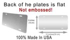 Usa State Custom Aluminum Any Name Text Number Novelty Car License Plate