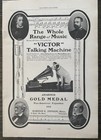 Pan-am Expo Gold Medal Winner Victor Talking Machine 1901 Print Ad chopin sousa 