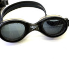 Speedo   Pro Player Swim Goggles Lot Of 3 Adult Black Blue Fair Condition