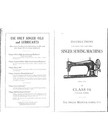 Singer Class 16 16-81 16-133 16-141 16-188 Instructions Manual 1927  Spiral