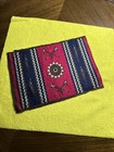 Antique Tobacco Felt  Navajo Native American Design Cigarette Rugs 8 5x6         