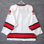 Nike Team Canada Hockey Jersey Xxl White Red Black Embroidered Logo 5773