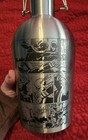 64 Oz  Stainless Steel Beverage Growler With Swing Top Lid And Daredevil Art
