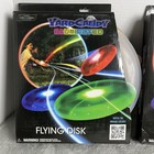 Lot Of 2 Yard Candy Illuminated Led Flying Disc Vibrant Colors New