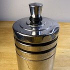 Vintage Art Deco 1930s Chase Gaeity Chrome Craft Cocktail Martini Shaker Retro