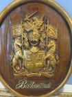 Vintage Ballantine s Scotch Whisky Oval Bar Sign