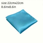 24 Pcs Mixcolor Men s Satin Silk Pocket Square Hankie Hankerchief Wedding Party