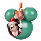 New Box Disney Parks 2023 Santa Mickey Mouse Icon Sketchbook Christmas Ornament