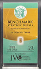 1 2 Grain Gold Bar 24k  - American Certified Bullion X9   1040