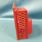 Vtg Replica Punch   Judy Cast Iron Mechanical Coin Bank Works Hand Painted