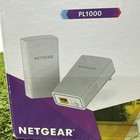 Netgear Pl1000-100pas Powerline 1000 Wi-fi Network Extenders 2 Pack White New