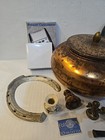 Junk Drawer Random Trinket Bulk Lot Vintage Modern Items Metal Tin Germany Brass