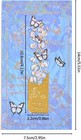 4pcs Metal Bookmarks  Butterfly Flower Theme Pretty Book Marks For Reading Women