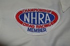 Vtg Nhra Championship Pit Crew Race Worn Used Shirt Haase Kawasaki Martin