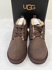 New Ugg Men s Neumel Distressed Suede Burnt Cedar Brown Boots 1163110