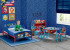 Toddler Bed For Boys Girls With Guard Rails Kids Children New Rectangular