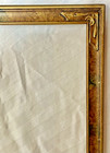Antique Fits 13 X 17 Victorian Carved Arts   Crafts Wood Gold Gilt Picture Frame