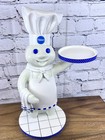 2004 Pillsbury Doughboy Figurine 16 Inch Tall Counter Display Holding Tray