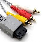 Nintendo Wii   Wii U Av Cable Replacement 6ft     Composite Rca Audio Video Cord