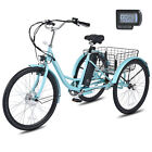 Viribus Adult Electric Tricycle 3 Wheels Electric Bike 48miles Long Battery Life