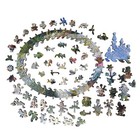 Wooden Jigsaw Puzzle For Adults By Foxsmartbox - 320 Pieces - By The Fish Pond
