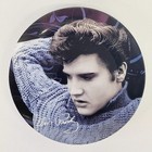Elvis Presley Collector Plate 7 5  Epe Jailhouse Rock Blue Sweater Photo Rare